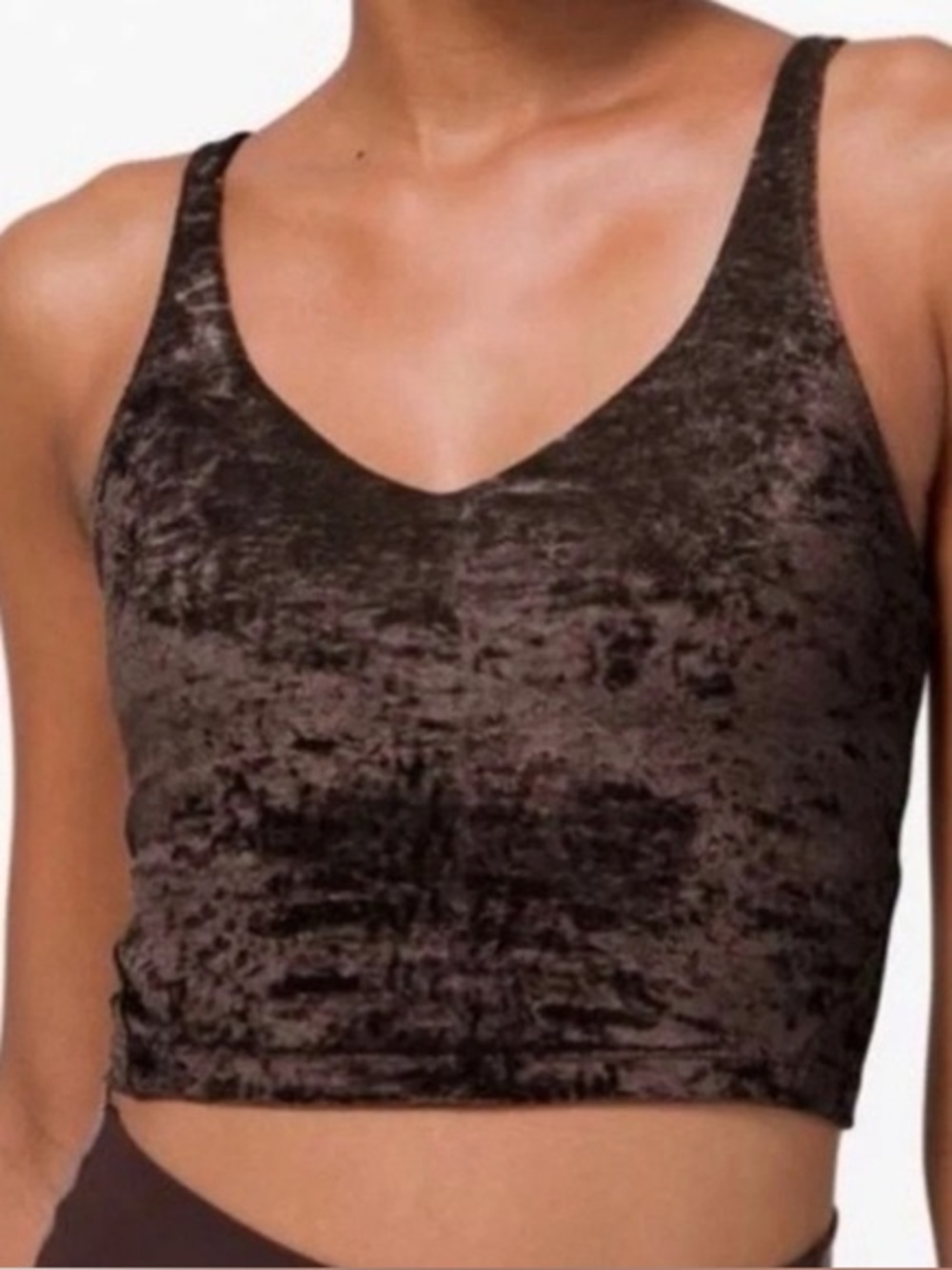 Lululemon velvet brown ish align tank 10